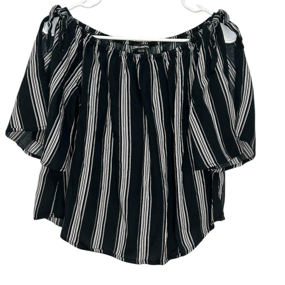 Billabong Desert Sol Striped Top Size S Shoulder Ties